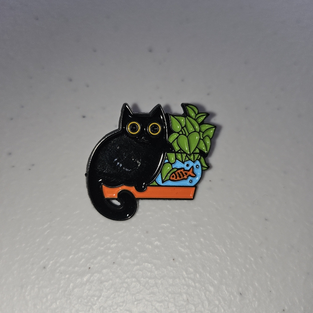 Cute Cat Pin Badge 😻
